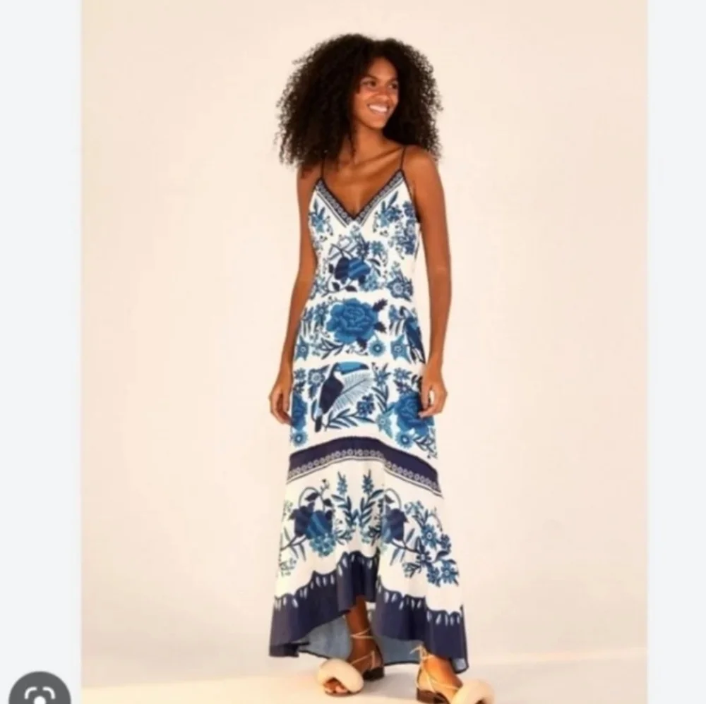 Farm Rio Tropical Tiles Maxidress - Picture 3 of 8